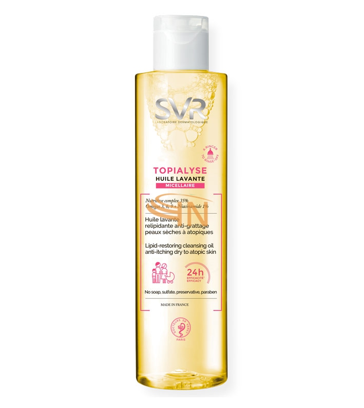 SVR Linea Topialyse Huile Micellaire Olio Micellare Detergente Delicato 200 ml
