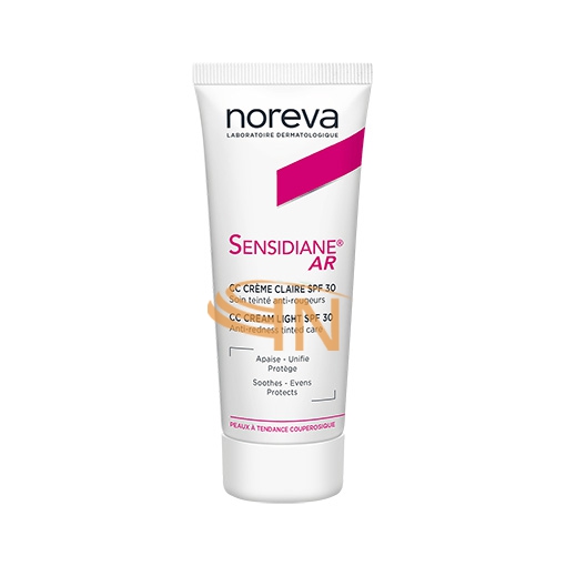 Noreva Linea Sensidiane AR SPF30 CC Creme Claire Correttore Lenitivo Viso 40 ml