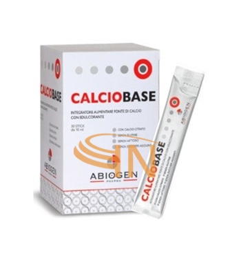 Abiogen Calciobase Integratore Alimentare 30 Stick