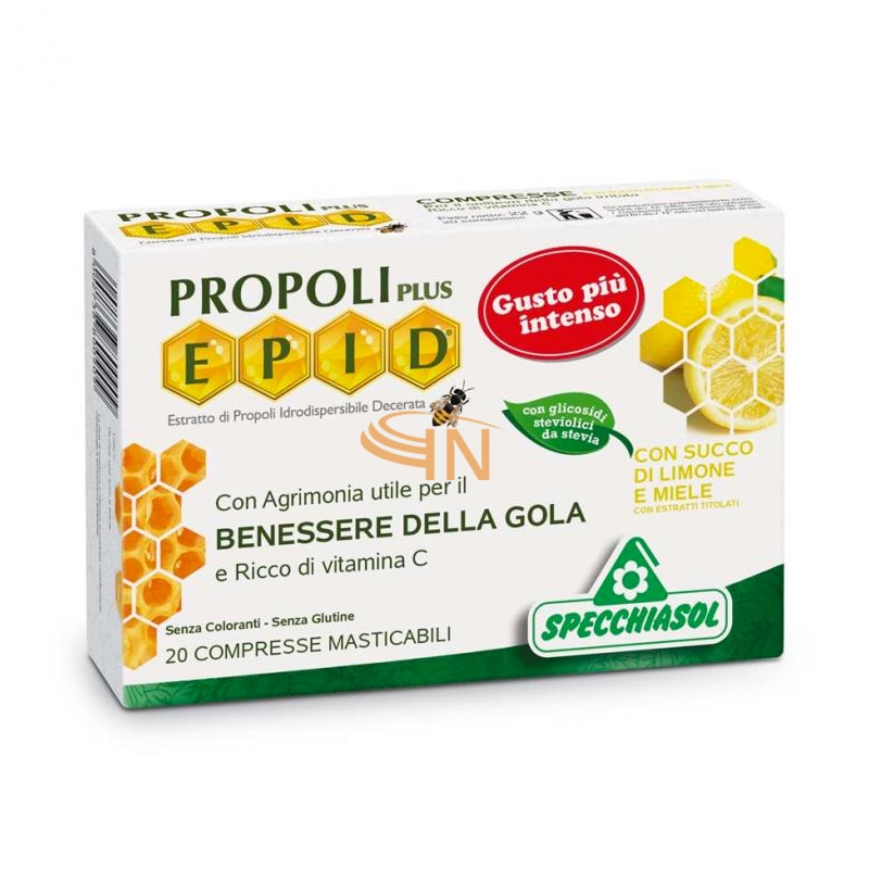 Specchiasol Linea Difesa e Benessere EPID 20 Compresse Agrimonia Miele Limone