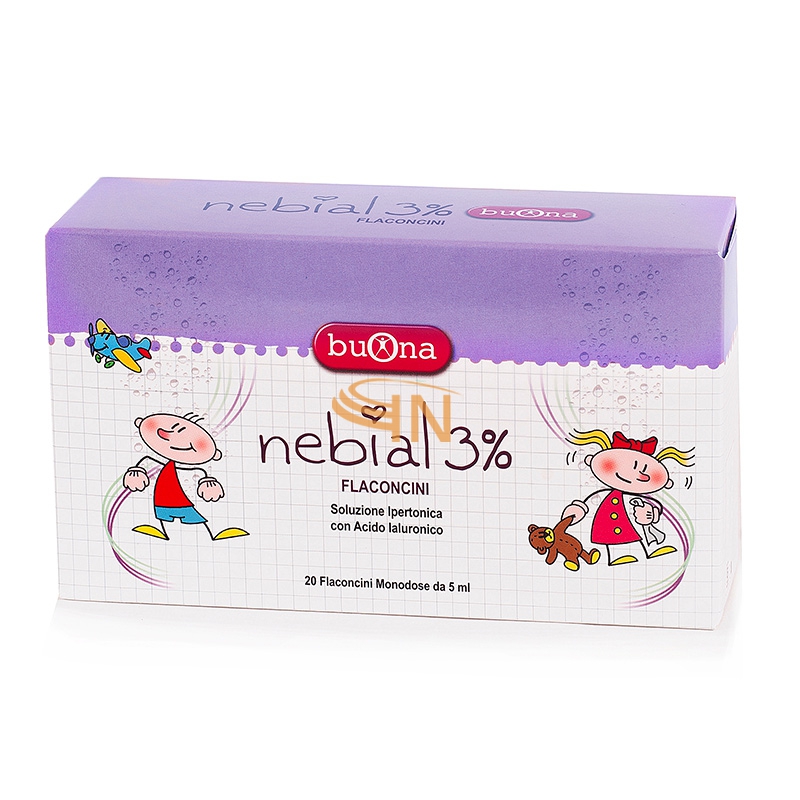 Nebial 3% Soluzione Ipertonica 20 Fiale