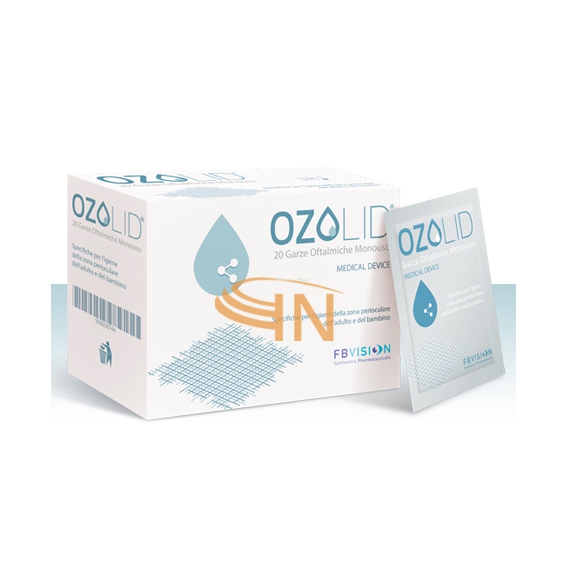 FB Vision Linea Dispositivi Medici Ozolid 20 Salviette Oculari Detergent Monouso