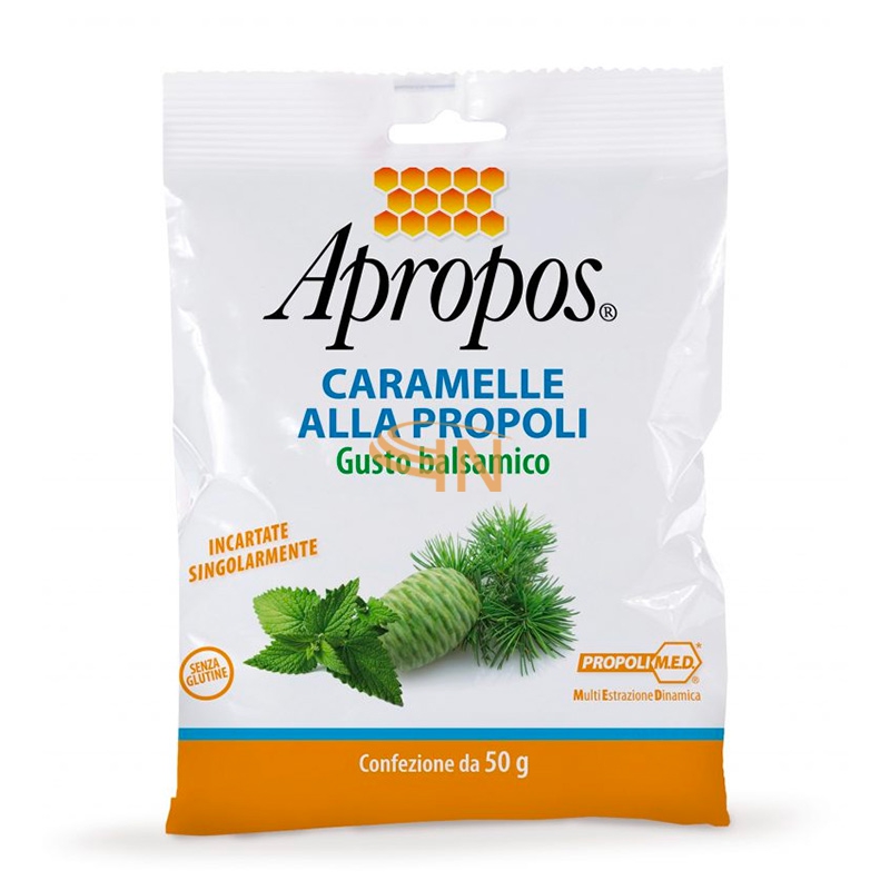 Apropos Caramelle Dure Propoli Gusto Balsamico 50 g