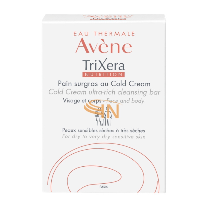 Avene Linea Trixera Nutrition Pane Detergente Senza Sapone Pelli Secche 100 g