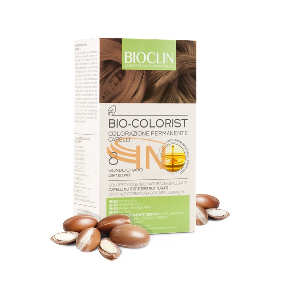 Bioclin Linea Bio Colorist Colorazione Permanente Capelli 7.45 Biondo Rame Mogan