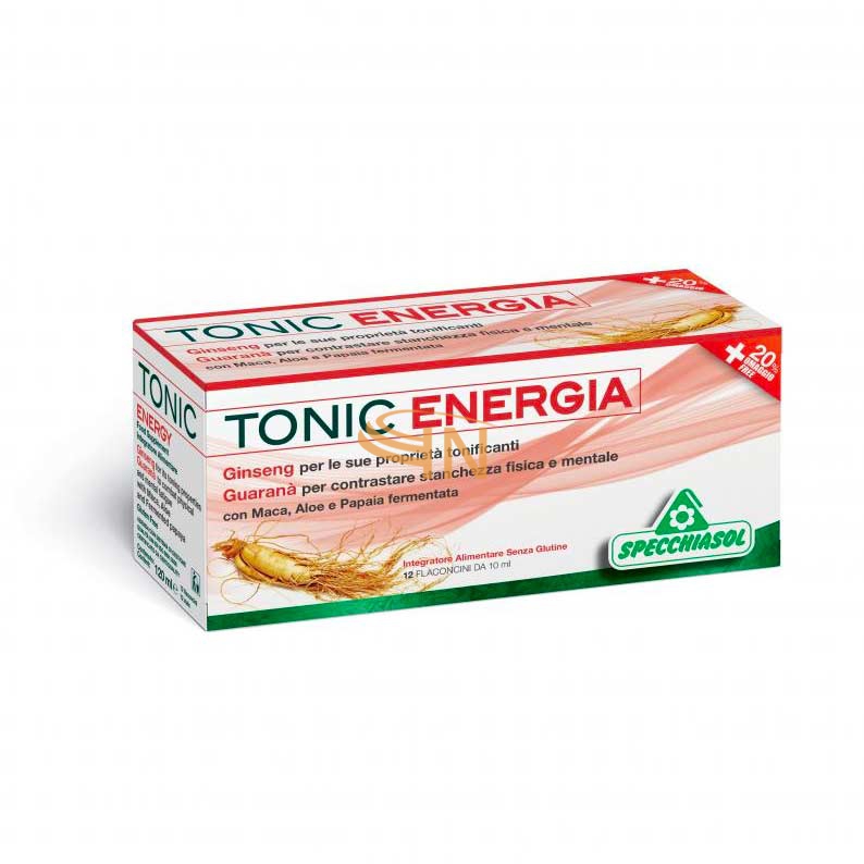 Specchiasol Linea Benessere Energia Tonic Energia Integratore 12 Flaconcini