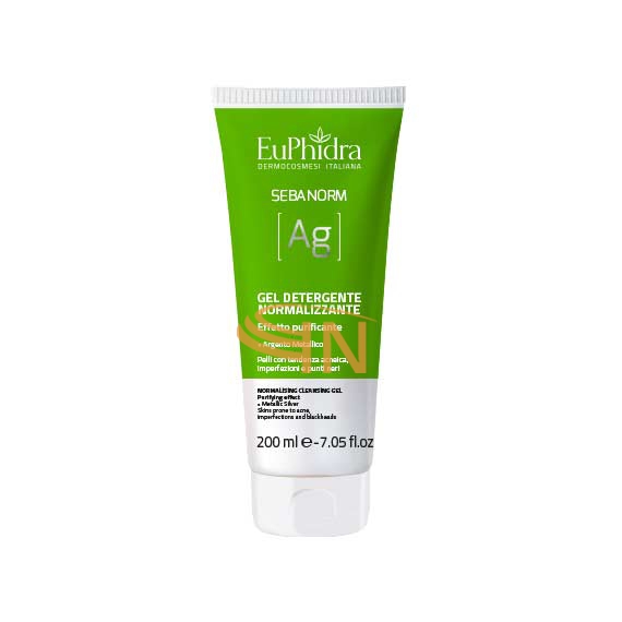 EuPhidra Sebanorm AG Gel Detergente Normalizzante Purificante 200 ml