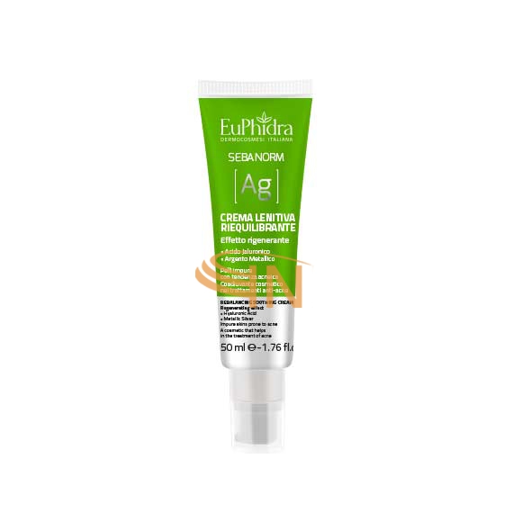 EuPhidra Linea Sebanorm AG Crema Lenitiva Riequilibrante Rigenerante 50 ml