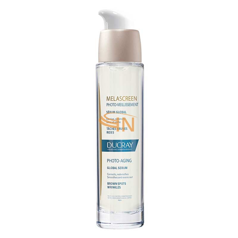 Ducray Linea Macchie Brune Melascreen SPF50+ Siero Viso Pelli Secche 30 ml