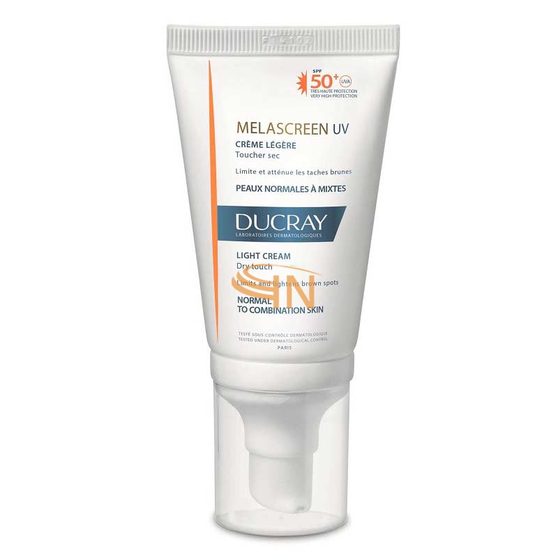 Ducray Linea Macchie Brune Melascreen UV SPF50+ Crema Leggera Pelli Miste 40 ml