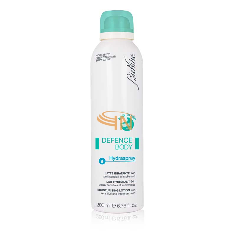 BioNike Defence Body Latte Idratante Spray 24h Setoso e Profumato 200 ml