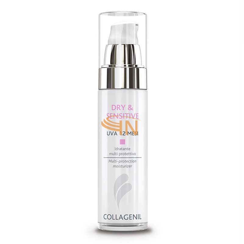 Collagenil Linea Dry&Sensitive UVA 12 Mesi Idratante Multiprotettivo Viso 50 ml