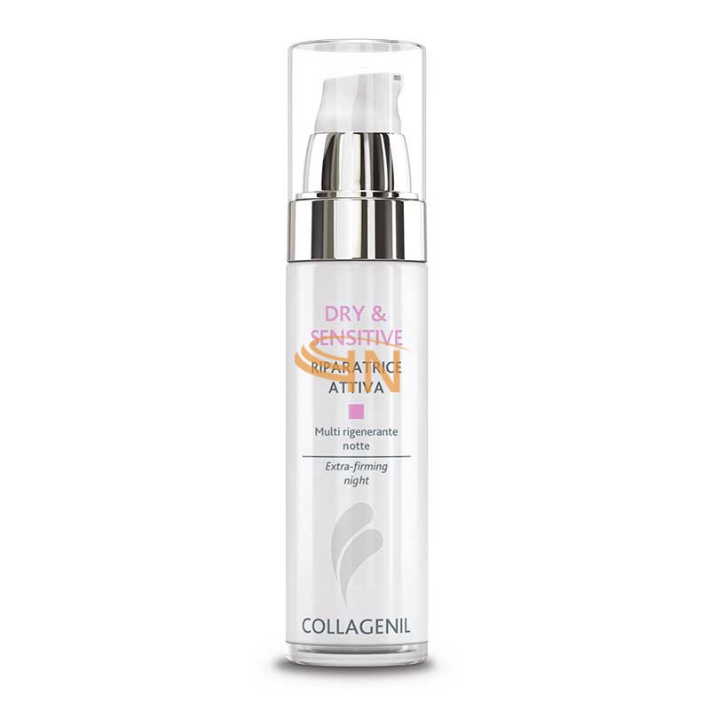 Collagenil Linea Dry&Sensitive Riparatrice Attiva Multi-Rigenerante Notte 50 ml