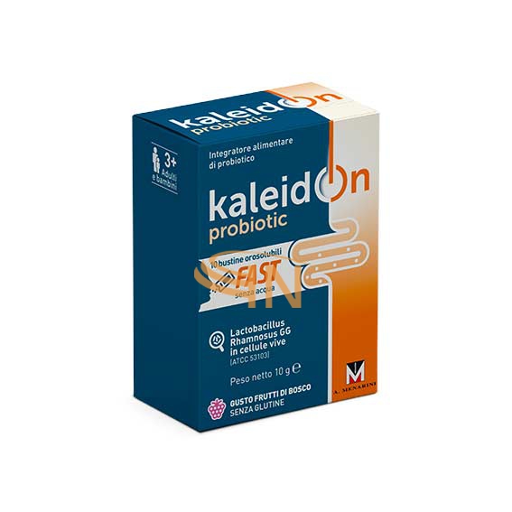 Menarini Kaleidon Probiotic Fast Integratore 10 Buste Oro Frutti