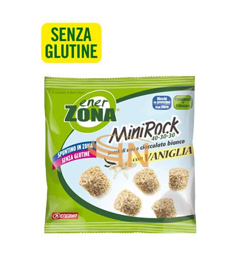 EnerZona Linea Alimentazione Dieta a ZONA Minirock Vaniglia 40-30-30