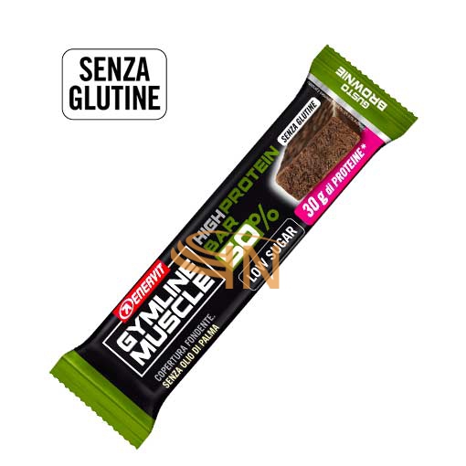 Enervit Sport Linea Gymline Muscle High Protein Bar Barretta Brownie