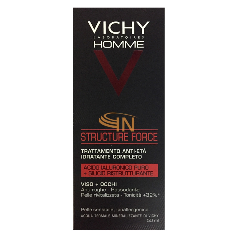 Vichy Linea Homme Structure Force Trattamento Anti-et Idratante Completo 50 ml