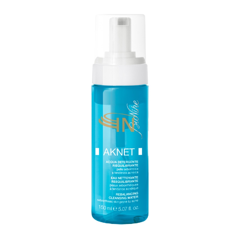 BioNike Linea Aknet Acqua Detergente Equilibrante Trattamento Pelli Impure 150ml