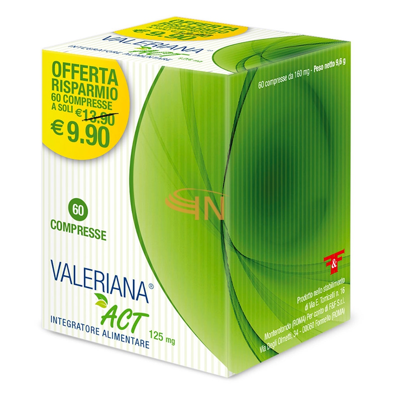 Valeriana Act 60 Compresse