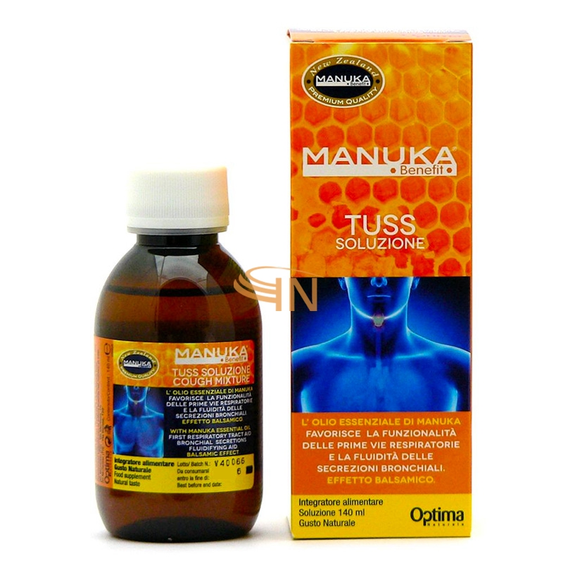 Manuka Benefit Linea Difese Tuss Integratore Alimentare Sciroppo 140 ml