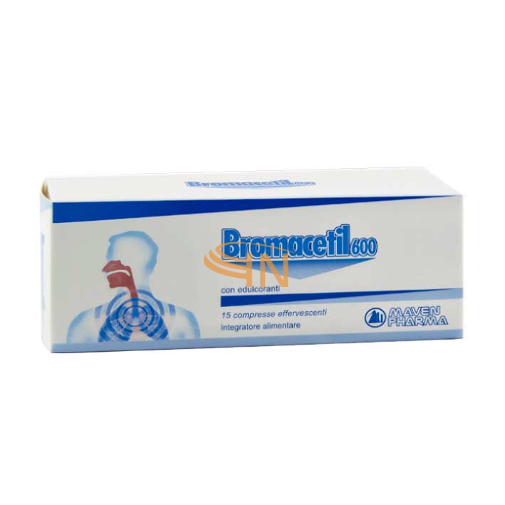 Bromacetil 600 Integratore Alimentare 15 Capsule