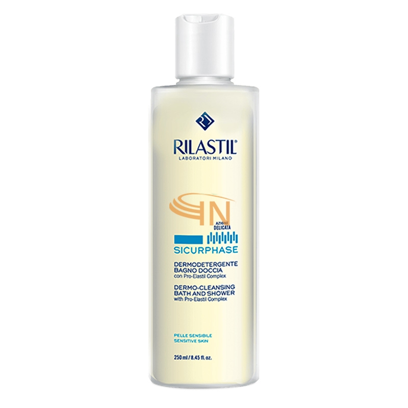 Rilastil Linea Sicurphase Pelli Sensibili Dermo Detergente Bagno Doccia 400 ml