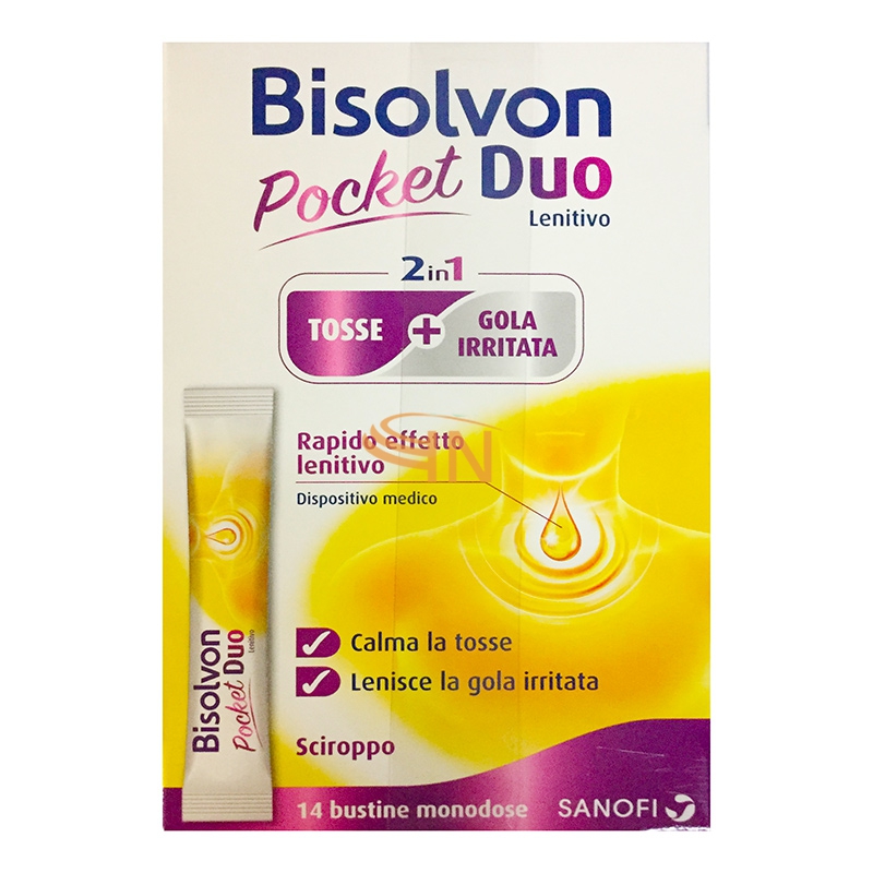 Bisolvon Duo Pocket Tosse Gola 14 Buste